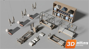 Fitness Equipment Skp Files